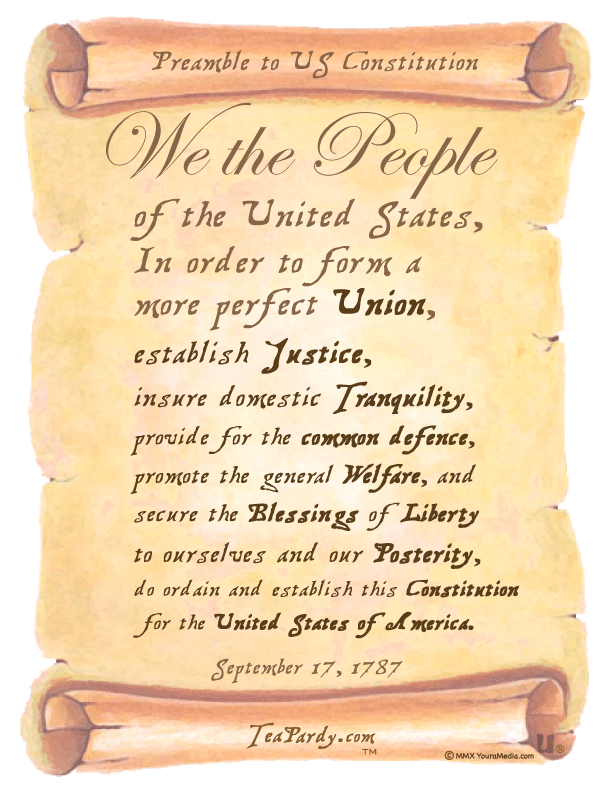 constitution scroll